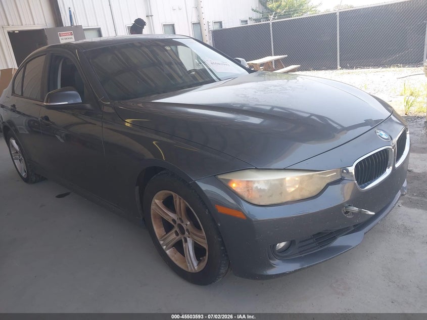 2012 BMW 3er VIN WBA3A5C50CF342304 IAAI salvage auction — FRONT END, Clear (Georgia), sold $450 on 2026-07-09 (photo 1)