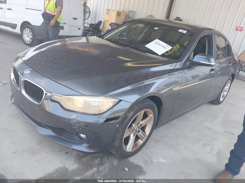 2012 BMW 3er VIN WBA3A5C50CF342304 IAAI salvage auction — FRONT END, Clear (Georgia), sold $450 on 2026-07-09 (photo 2)