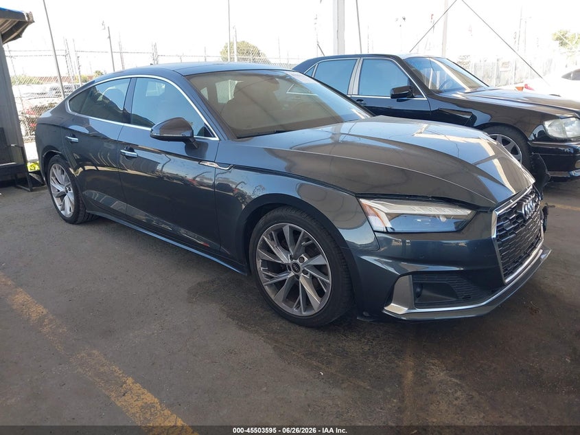 2021 Audi A5 VIN WAUCBCF53MA036631 — IAAI salvage auction photo