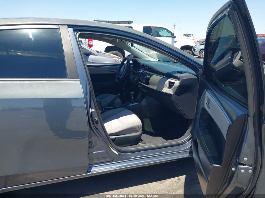 2014 Toyota Corolla VIN 5YFBURHE0EP099630 IAAI salvage auction — REAR END, Salvage Title, sold $2,425 on 2026-07-28 (photo 5)