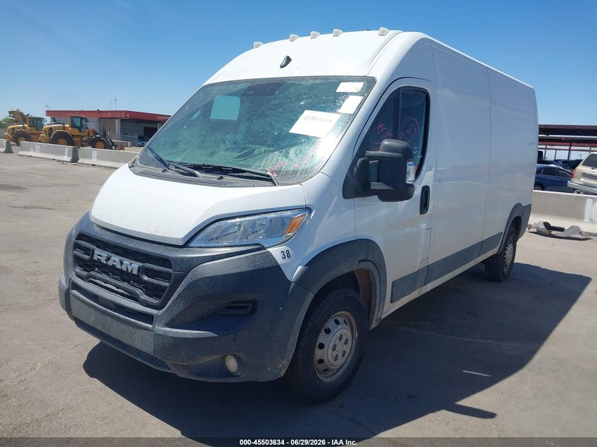 2025 Ram Promaster 2500 VIN 3C6LRVDG5SE507260 IAAI salvage auction — NORMAL WEAR, Enterprise Vehicles Clear Only (South Carolina), sold $16,550 on 2026-07-30 (photo 2)
