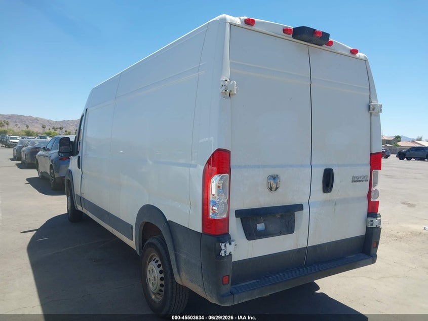 2025 Ram Promaster 2500 VIN 3C6LRVDG5SE507260 IAAI salvage auction — NORMAL WEAR, Enterprise Vehicles Clear Only (South Carolina), sold $16,550 on 2026-07-30 (photo 3)