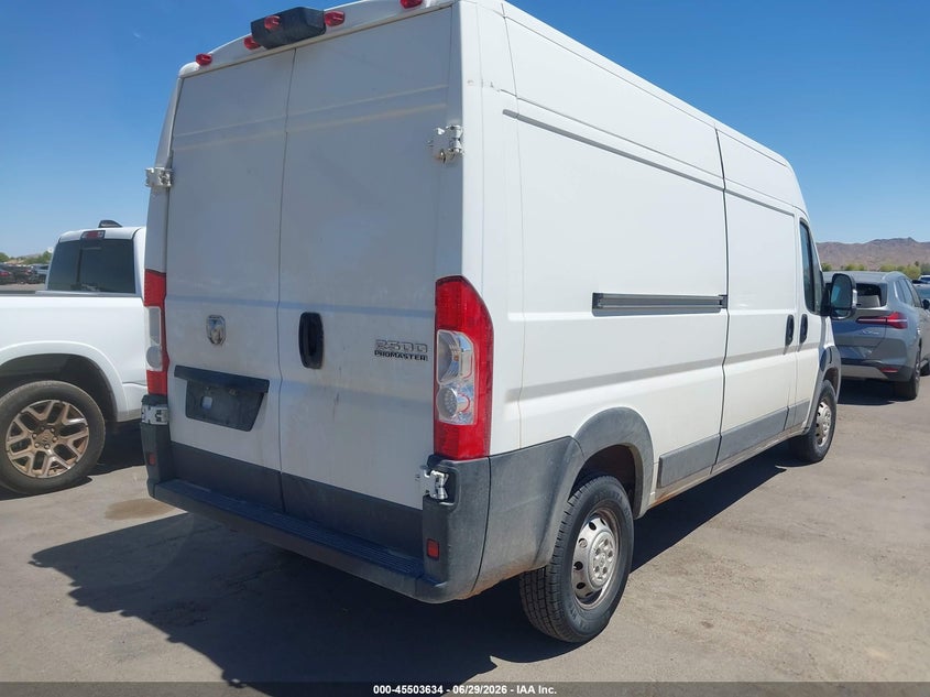 2025 Ram Promaster 2500 VIN 3C6LRVDG5SE507260 IAAI salvage auction — NORMAL WEAR, Enterprise Vehicles Clear Only (South Carolina), sold $16,550 on 2026-07-30 (photo 4)