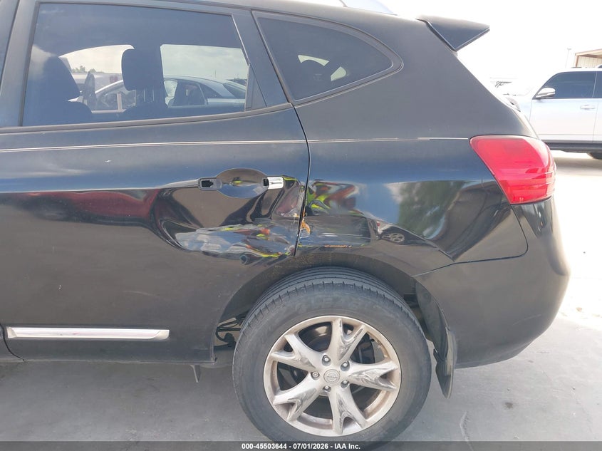 2011 Nissan Rogue VIN JN8AS5MT2BW563846 IAAI salvage auction — LEFT SIDE, Salvage (Texas), sold $475 on 2026-07-22 (photo 6)