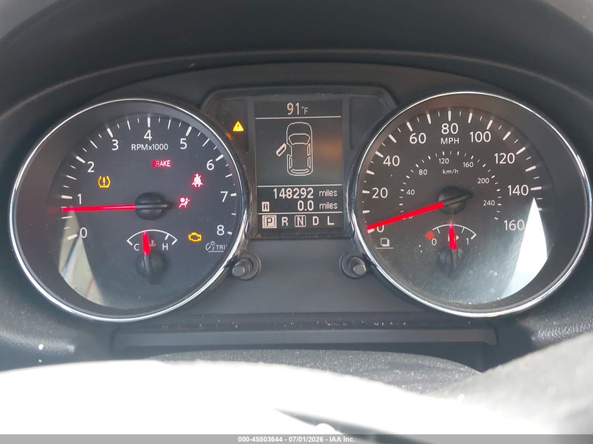 2011 Nissan Rogue VIN JN8AS5MT2BW563846 IAAI salvage auction — LEFT SIDE, Salvage (Texas), sold $475 on 2026-07-22 (photo 7)