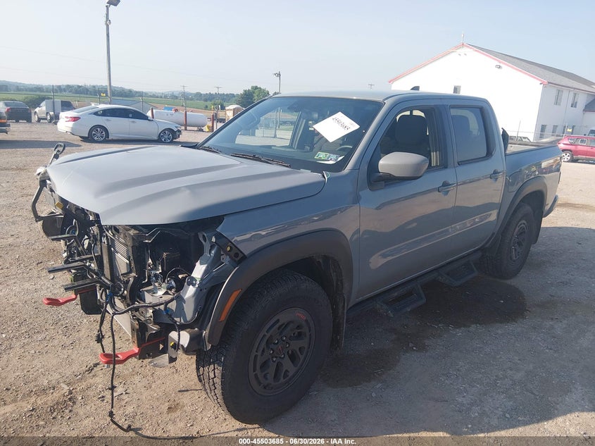 2025 Nissan Navara (frontier) VIN 1N6ED1EK8SN646917 IAAI salvage auction — FRONT END, Salvage (Pennsylvania), sold $9,900 on 2026-07-22 (photo 2)