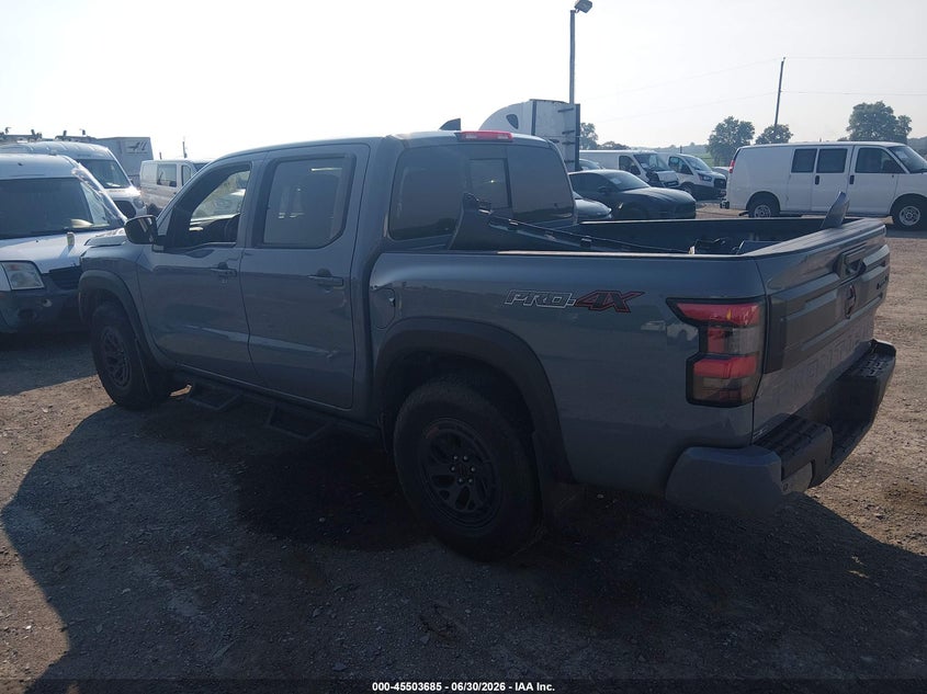 2025 Nissan Navara (frontier) VIN 1N6ED1EK8SN646917 IAAI salvage auction — FRONT END, Salvage (Pennsylvania), sold $9,900 on 2026-07-22 (photo 3)