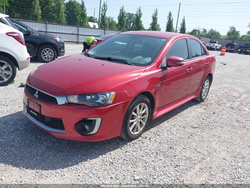 2016 Mitsubishi Lancer VIN JA32U2FU2GU002319 IAAI salvage auction — HAIL, Clear (Missouri), sold $25 on 2026-07-31 (photo 2)