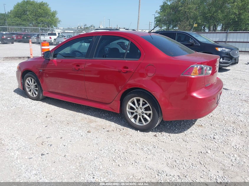 2016 Mitsubishi Lancer VIN JA32U2FU2GU002319 IAAI salvage auction — HAIL, Clear (Missouri), sold $25 on 2026-07-31 (photo 3)