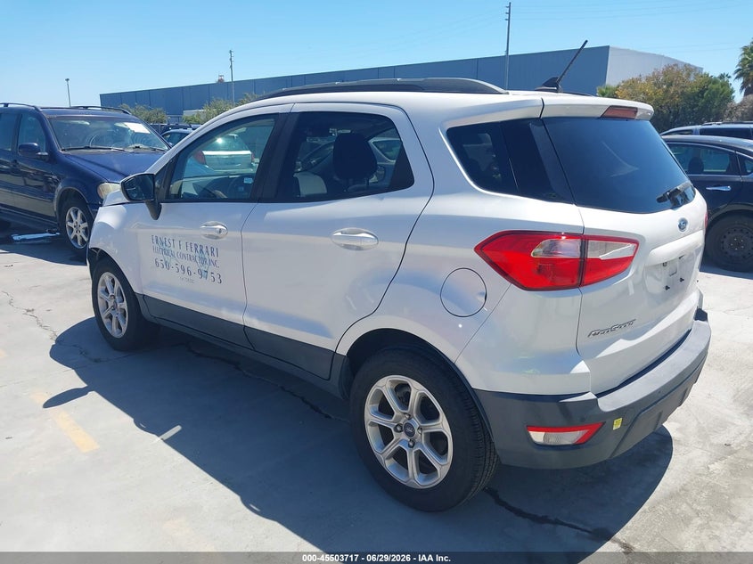 2019 Ford Ecosport VIN MAJ3S2GE7KC279913 IAAI salvage auction — LEFT FRONT, Salvage (California), sold $1,050 on 2026-07-29 (photo 3)