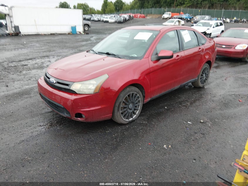 2010 Ford Focus VIN 1FAHP3GN7AW285592 IAAI salvage auction — SIDE, Salvage (Pennsylvania), sold $200 on 2026-07-10 (photo 2)