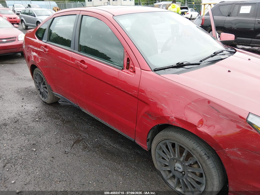 2010 Ford Focus VIN 1FAHP3GN7AW285592 IAAI salvage auction — SIDE, Salvage (Pennsylvania), sold $200 on 2026-07-10 (photo 6)