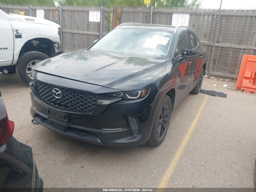 2025 Mazda Cx-50 VIN 7MMVABBM5SN337350 IAAI salvage auction — FRONT & REAR, Clear (California), sold $13,250 on 2026-07-14 (photo 2)