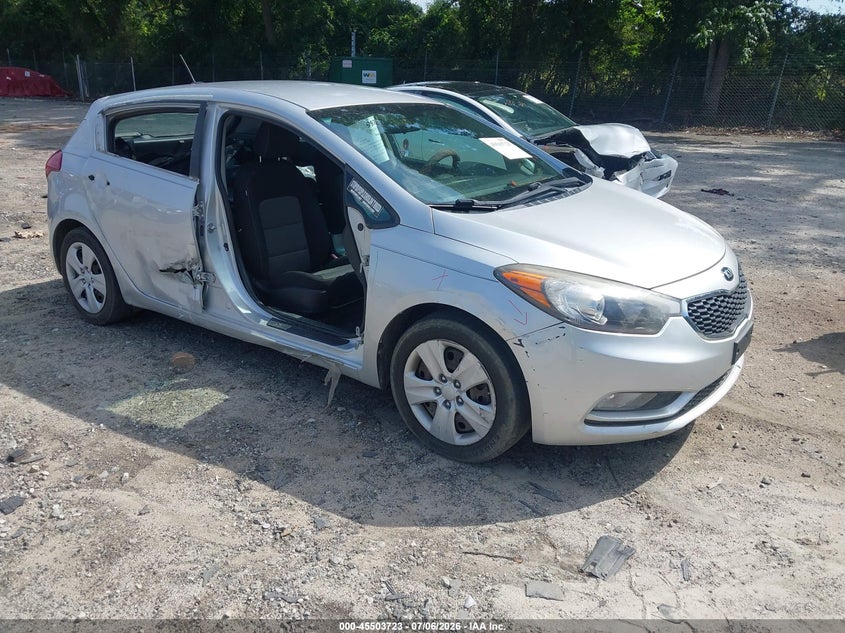 2016 Kia Forte VIN KNAFK5A84G5629504 IAAI salvage auction — RIGHT SIDE, Salvage (Idaho), sold $675 on 2026-07-24 (photo 1)