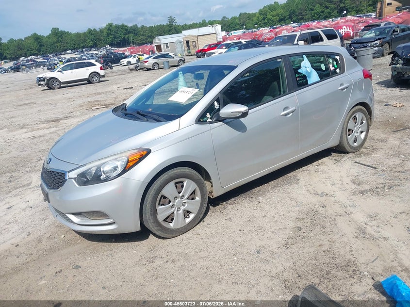 2016 Kia Forte VIN KNAFK5A84G5629504 IAAI salvage auction — RIGHT SIDE, Salvage (Idaho), sold $675 on 2026-07-24 (photo 2)
