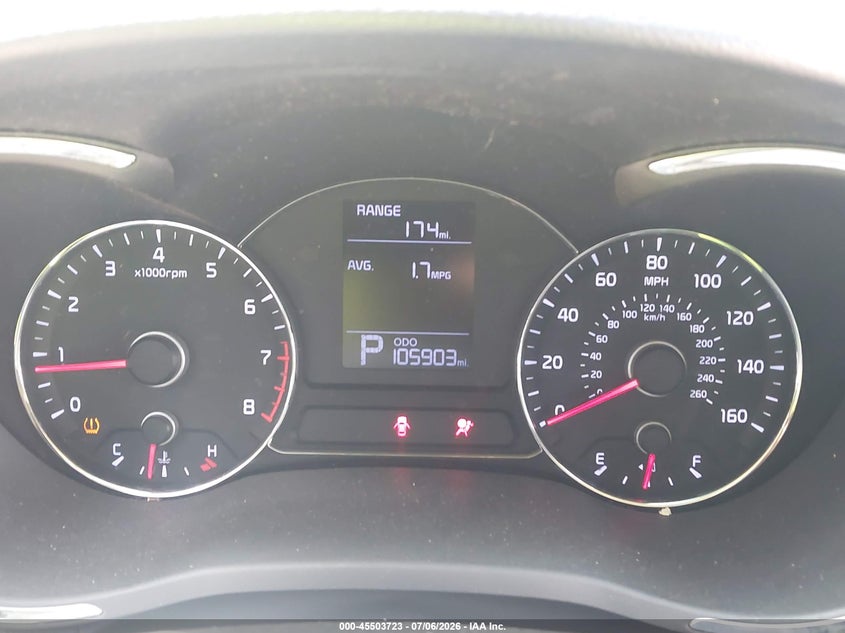 2016 Kia Forte VIN KNAFK5A84G5629504 IAAI salvage auction — RIGHT SIDE, Salvage (Idaho), sold $675 on 2026-07-24 (photo 7)
