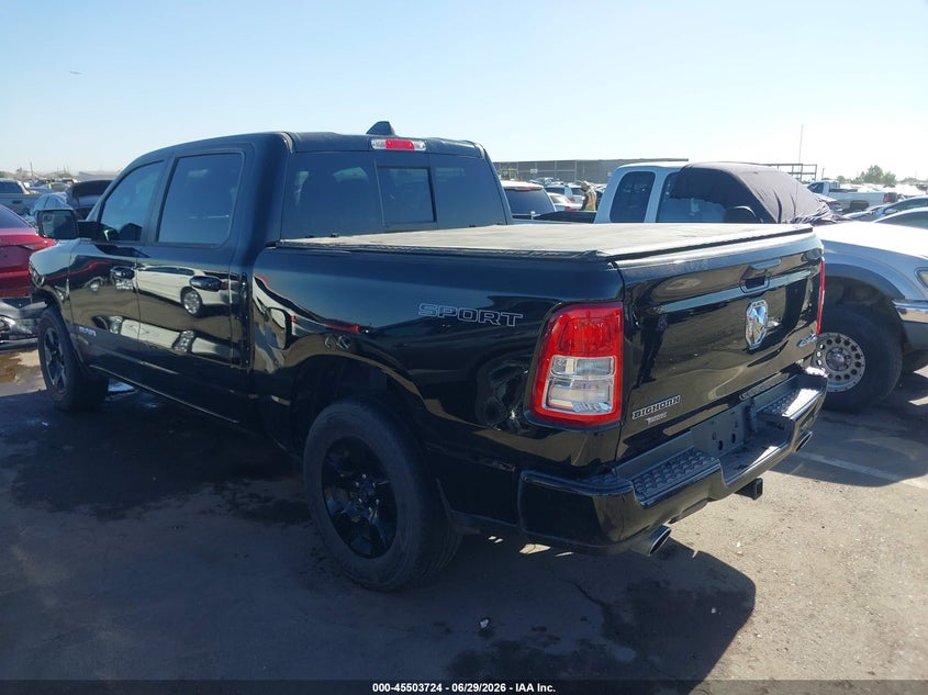 2023 Ram 1500 VIN 1C6SRFFT0PN563248 IAAI salvage auction — FRONT END, Salvage Title, sold $15,100 on 2026-08-01 (photo 3)