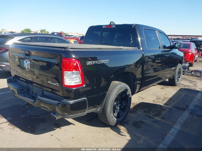 2023 Ram 1500 VIN 1C6SRFFT0PN563248 IAAI salvage auction — FRONT END, Salvage Title, sold $15,100 on 2026-08-01 (photo 4)