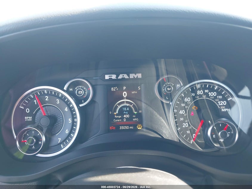 2023 Ram 1500 VIN 1C6SRFFT0PN563248 IAAI salvage auction — FRONT END, Salvage Title, sold $15,100 on 2026-08-01 (photo 7)