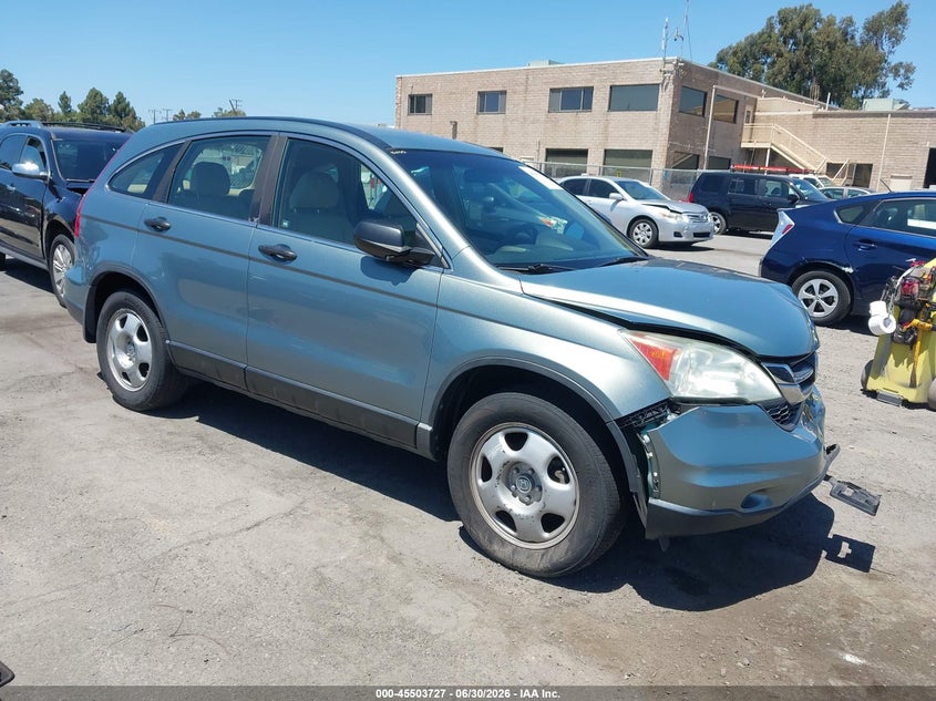 2011 Honda Cr-v VIN 5J6RE3H39BL004245 IAAI salvage auction — FRONT END, Salvage (California), sold $2,075 on 2026-07-12 (photo 1)