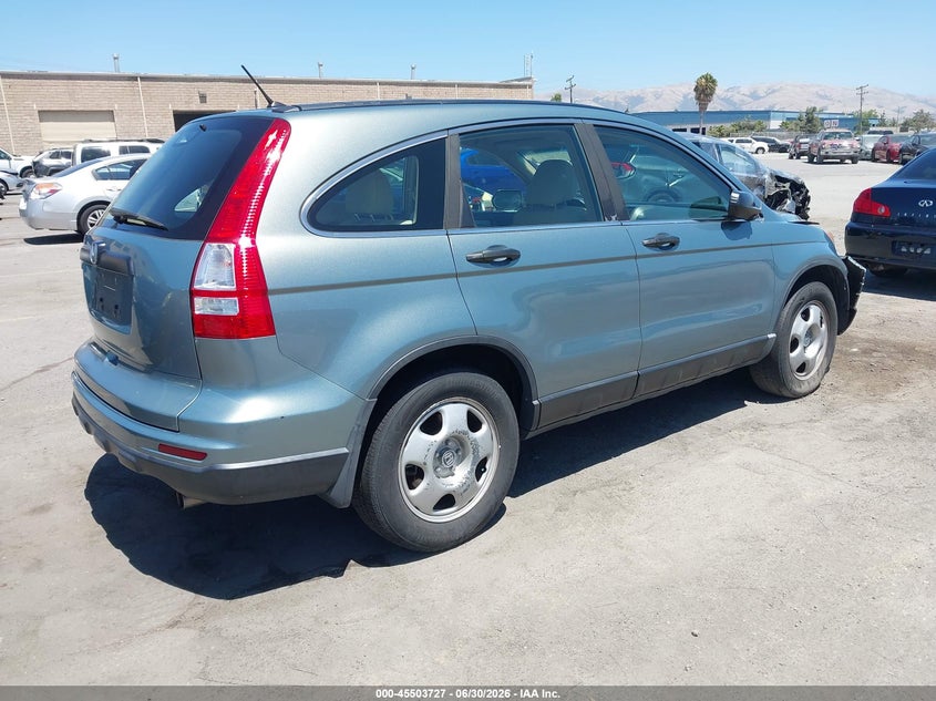 2011 Honda Cr-v VIN 5J6RE3H39BL004245 IAAI salvage auction — FRONT END, Salvage (California), sold $2,075 on 2026-07-12 (photo 4)
