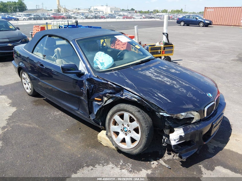 2000 BMW 3er VIN WBABR3349YEB40741 IAAI salvage auction — SIDE, Salvage (Missouri), sold $350 on 2026-08-04 (photo 1)