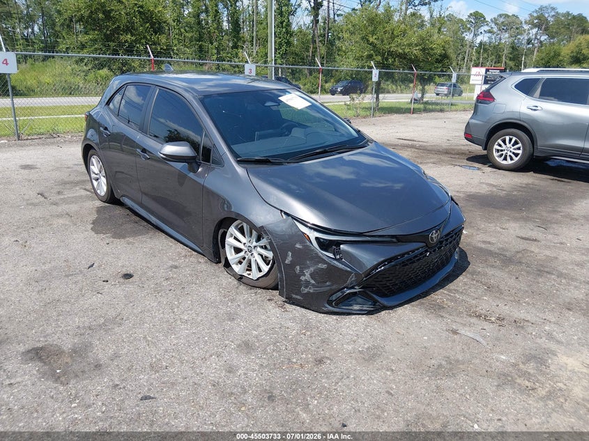 2024 Toyota Corolla VIN JTND4MBE1R3224262 IAAI salvage auction — FRONT END, Rebuildable (Florida), sold $4,300 on 2026-07-28 (photo 1)