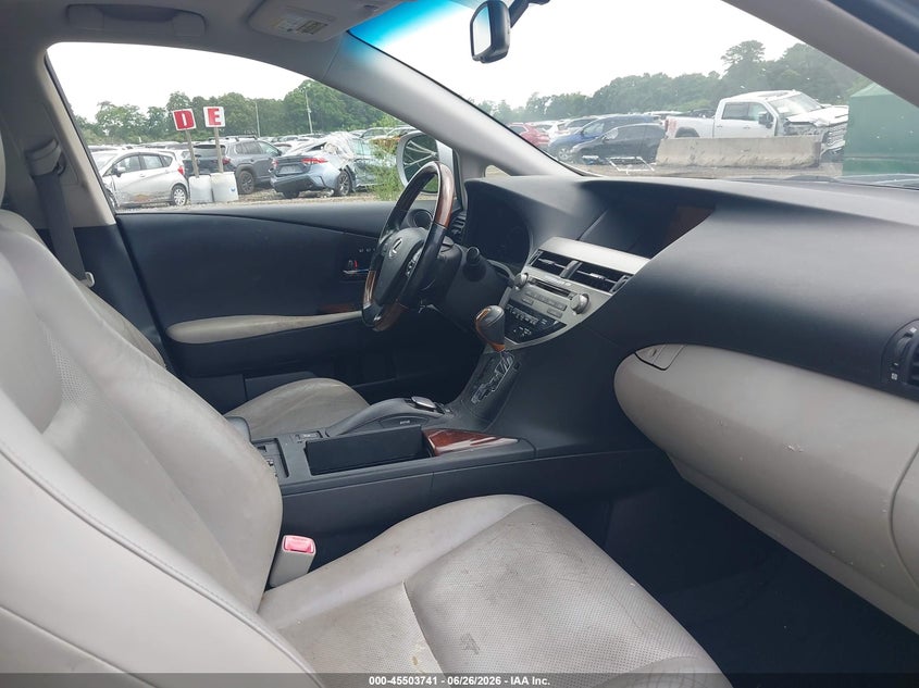 2010 Lexus Rx 450h VIN JTJBC1BA0A2009814 IAAI salvage auction — NORMAL WEAR, Clear (New York), sold $2,450 on 2026-07-14 (photo 5)