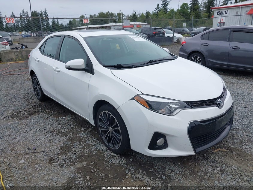 2015 Toyota Corolla VIN 5YFBURHE8FP340478 IAAI salvage auction — LEFT REAR, Bill Of Sale (Washington), sold $4,200 on 2026-07-22 (photo 1)