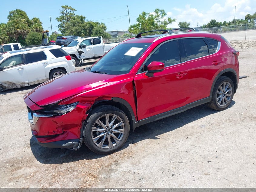 2019 Mazda Cx-5 VIN JM3KFBDM3K0623736 IAAI salvage auction — LEFT FRONT, Rebuildable (Florida), sold $4,750 on 2026-07-30 (photo 2)