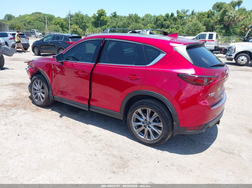 2019 Mazda Cx-5 VIN JM3KFBDM3K0623736 IAAI salvage auction — LEFT FRONT, Rebuildable (Florida), sold $4,750 on 2026-07-30 (photo 3)