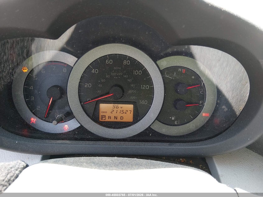 2010 Toyota Rav 4 VIN JTMZF4DV1AD024210 IAAI salvage auction — FRONT END, Salvage (North Carolina), sold $400 on 2026-07-27 (photo 7)