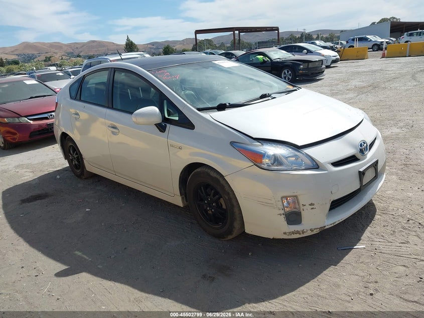 2011 Toyota Prius VIN JTDKN3DU1B0254618 IAAI salvage auction — UNKNOWN, Salvage (California), sold $2,250 on 2026-07-09 (photo 1)