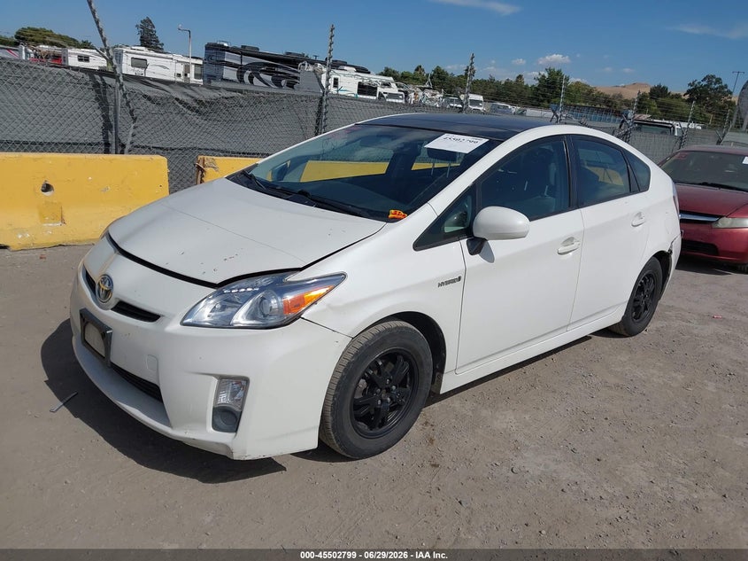 2011 Toyota Prius VIN JTDKN3DU1B0254618 IAAI salvage auction — UNKNOWN, Salvage (California), sold $2,250 on 2026-07-09 (photo 2)