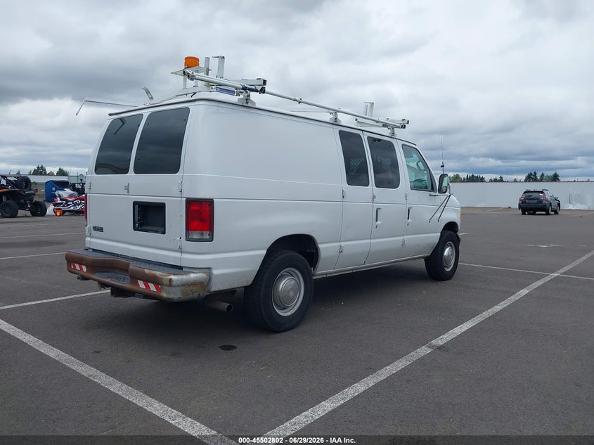 2002 Ford E 250 VIN 1FTNE24L02HB36723 IAAI salvage auction — FRONT END, Enterprise Vehicles Clear Only (Oregon), sold $100 on 2026-07-08 (photo 4)