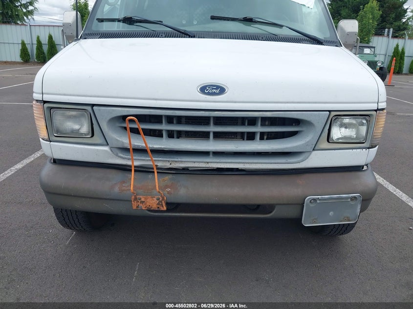 2002 Ford E 250 VIN 1FTNE24L02HB36723 IAAI salvage auction — FRONT END, Enterprise Vehicles Clear Only (Oregon), sold $100 on 2026-07-08 (photo 6)