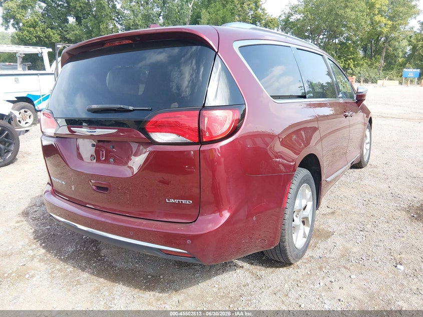 2019 Chrysler Pacifica VIN 2C4RC1GG4KR528981 IAAI salvage auction — LEFT SIDE, Salvage Title, sold $6,975 on 2026-08-18 (photo 4)