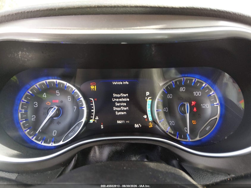 2019 Chrysler Pacifica VIN 2C4RC1GG4KR528981 IAAI salvage auction — LEFT SIDE, Salvage Title, sold $6,975 on 2026-08-18 (photo 7)