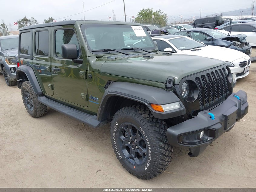 2023 Jeep Grand wagoneer VIN 1C4JJXN68PW683726 IAAI salvage auction — FRONT END, Salvage (California), sold $12,250 on 2026-07-09 (photo 1)