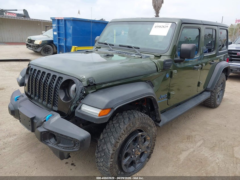 2023 Jeep Grand wagoneer VIN 1C4JJXN68PW683726 IAAI salvage auction — FRONT END, Salvage (California), sold $12,250 on 2026-07-09 (photo 2)