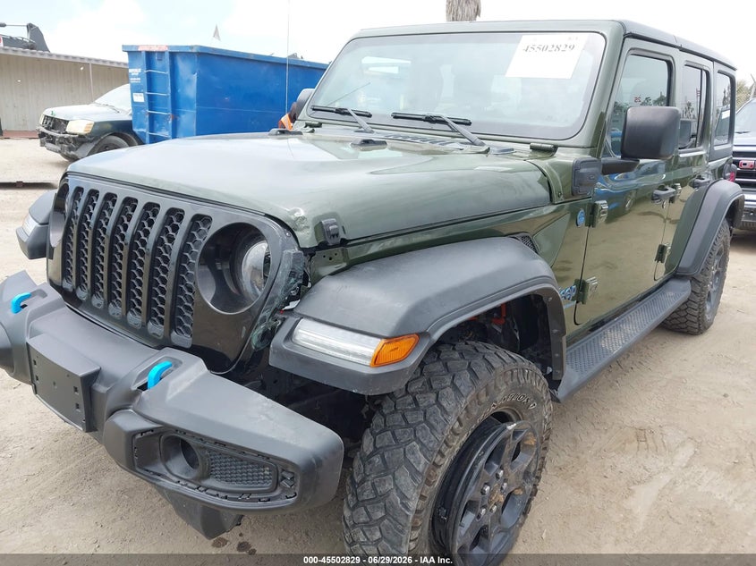 2023 Jeep Grand wagoneer VIN 1C4JJXN68PW683726 IAAI salvage auction — FRONT END, Salvage (California), sold $12,250 on 2026-07-09 (photo 6)