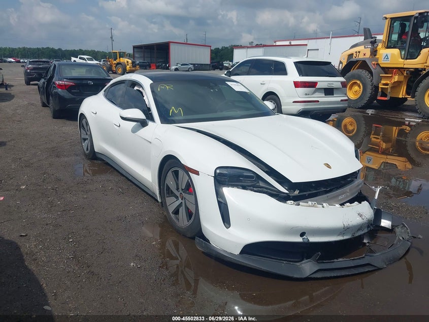 2020 Porsche Taycan VIN WP0AB2Y13LSA51785 — IAAI salvage auction photo