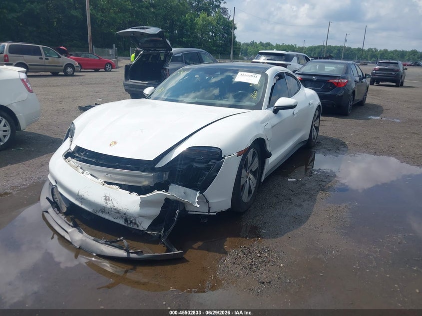 2020 Porsche Taycan VIN WP0AB2Y13LSA51785 IAAI salvage auction — FRONT END, Salvage - Greater Than 75% (Maryland), sold $19,800 on 2026-09-05 (photo 2)