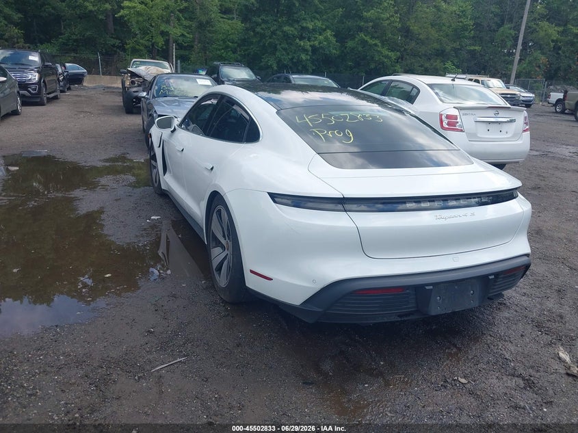 2020 Porsche Taycan VIN WP0AB2Y13LSA51785 IAAI salvage auction — FRONT END, Salvage - Greater Than 75% (Maryland), sold $19,800 on 2026-09-05 (photo 3)