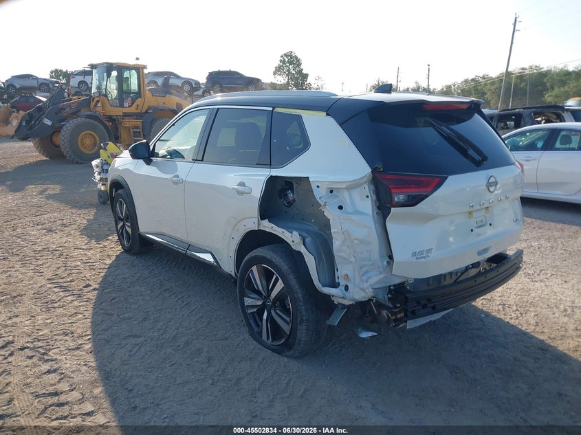 2023 Nissan Rogue VIN JN8BT3CA9PW417876 IAAI salvage auction — REAR END, Rebuildable (Florida), sold $8,500 on 2026-07-28 (photo 3)