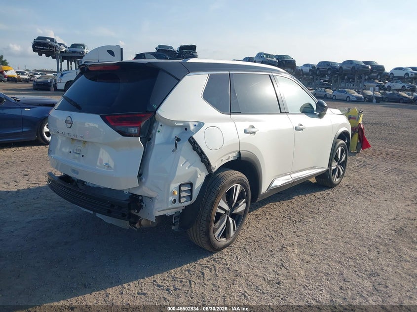2023 Nissan Rogue VIN JN8BT3CA9PW417876 IAAI salvage auction — REAR END, Rebuildable (Florida), sold $8,500 on 2026-07-28 (photo 4)