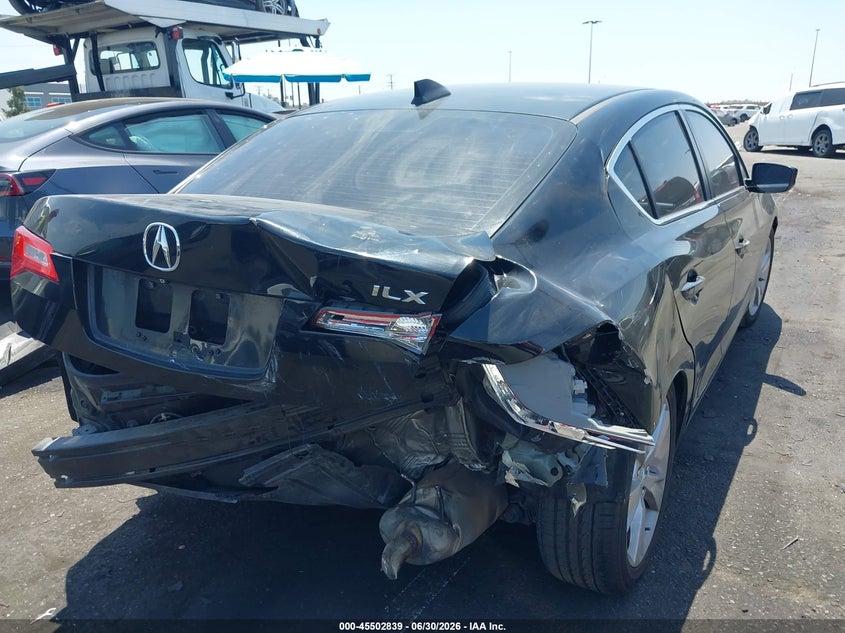 2014 Acura Ilx VIN 19VDE1F34EE008720 IAAI salvage auction — REAR END, Salvage Title, sold $1,350 on 2026-07-31 (photo 6)