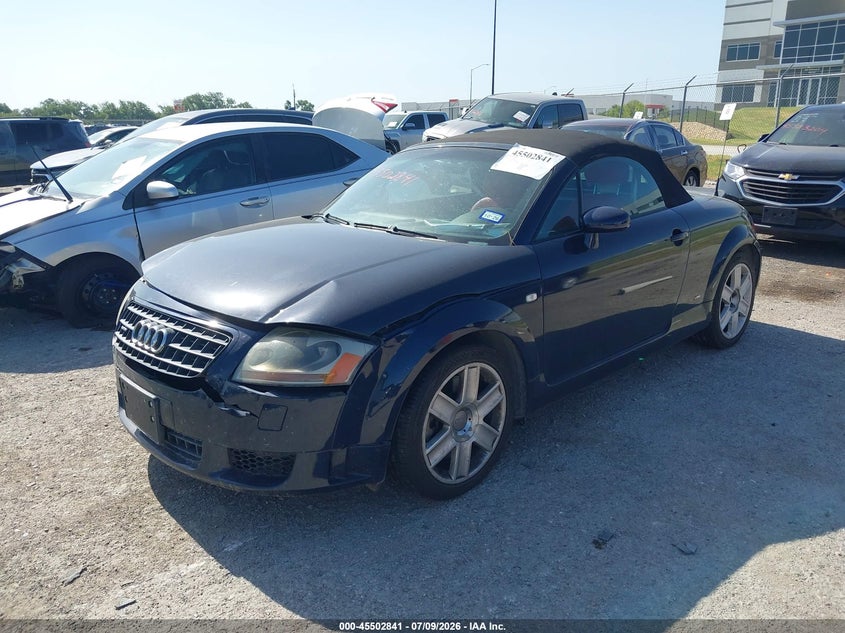 2005 Audi Tt VIN TRUUF28N951004969 IAAI salvage auction — FRONT END, Salvage (Texas), sold $1,250 on 2026-07-28 (photo 2)