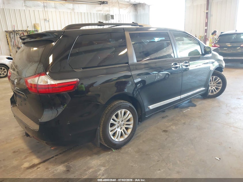 2016 Toyota Sienna VIN 5TDYK3DC5GS720839 IAAI salvage auction — FRONT END, Clear (Michigan), sold $2,850 on 2026-07-28 (photo 4)