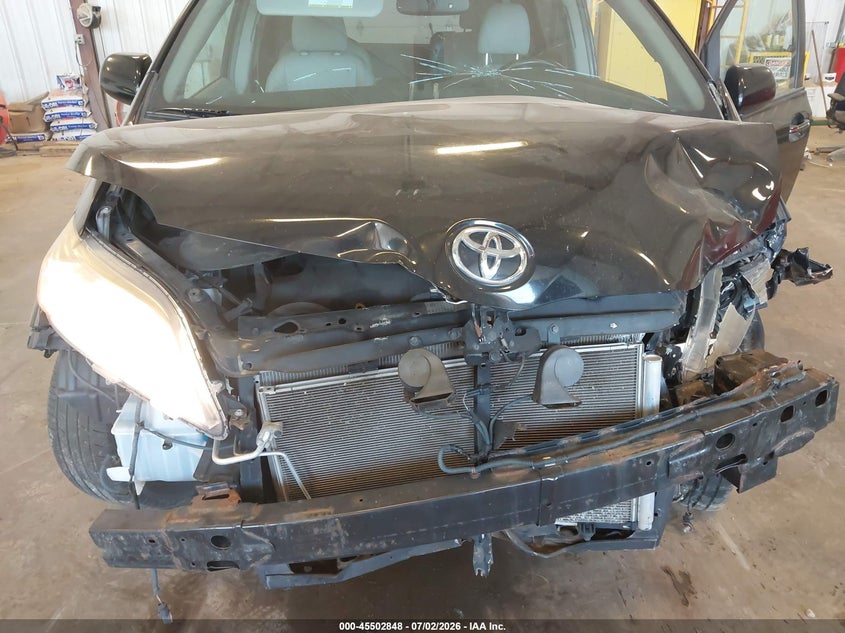 2016 Toyota Sienna VIN 5TDYK3DC5GS720839 IAAI salvage auction — FRONT END, Clear (Michigan), sold $2,850 on 2026-07-28 (photo 6)